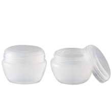 customizable 20ml beautiful cosmetics packaging clear plastic container empty cream jar